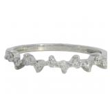 10kt Gold Brilliant 1/4 ct Lab Diamond Ring