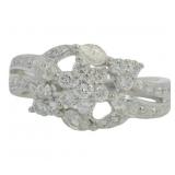 Platinum 1.16 ct Natural Brilliant Diamond Ring