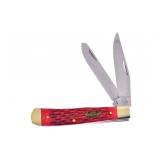 Steel Warrior Red Walnut Trapper Knife