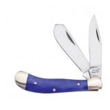 Frost Little Saddlehorn Blue Folding Knife