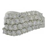 Platinum 2.02 ct Natural VS Brilliant Diamond Ring