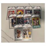 Random Football Graded Card Lot