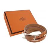 Hermes Api Leather Bracelet