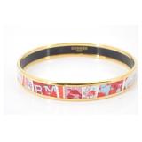 Hermes Enamel Bangle