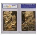 23K Gold 1996 Allen Iverson Fleer Rookie Card