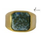 Talidara Genuine Lapis Signet Ring