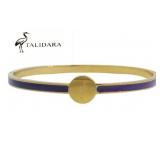 Talidara Thin Purple Cuff Bracelet