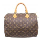 Louis Vuitton Monogram Speedy 30 Handbag