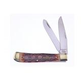Steel Warrior Crocodile Bone Trapper Knife