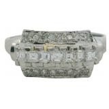 Platinum VVS Natural Diamond Ring