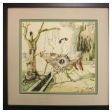 Painters Eye Framed Giclee by Salvador Dali