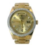 Rolex 1803 18kt Gold Day-Date President 36 Watch
