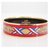 Hermes Enamel Bangle