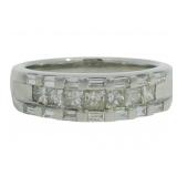 Platinum 1.00 ct Natural VS Brilliant Diamond Ring