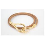 Hermes Jumbo Leather Bracelet