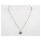 Gucci Interlocking G Silver Necklace