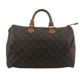 Louis Vuitton Monogram Speedy 35 Handbag