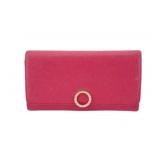 BVLGARI Leather Long Wallet