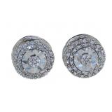 Round Brilliant Diamond Stud Earrings