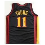 Autographed Trae Young Jersey