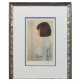 Portrait of Helene w/COA by Gustav Klimt