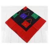 Chanel Vintage Classic Scarf 100% Silk