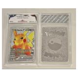 Pokï¿½mon Silver Foil Custom Pikachu Card