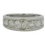 Platinum 1.03 ct Natural Diamond Ring