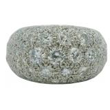 Platinum 3.03 ct Natural VS Diamond Ring