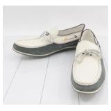 Lanvin Suede Leather Deck Shoes Size 26 w/box