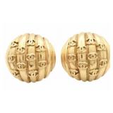 Chanel Coco Mark Clip-on Earrings