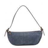 Fendi Denim Moon Shoulder Bag