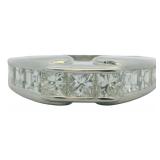 Platinum 1.34 ct Natural VS Diamond Ring