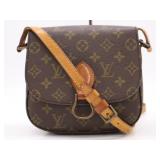 Louis Vuitton Monogram Saint Cloud MM Shoulder Bag