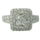 Platinum 1.03 ct Natural VS Diamond Ring