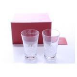 Baccarat Crystal Highball Pair Glass