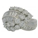Platinum 2.43 ct Natural VS Brilliant Diamond Ring