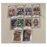 Random Football Graded Card Lot