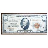 1929 $10 Philadelphia Federal Reserve Bank Note