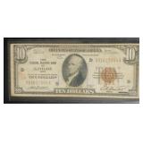 1929 $10 Cleveland OH Federal Reserve Bank Note