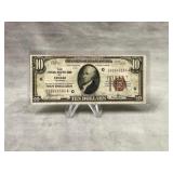 1929 $10 Brown Seal Federal Reserve Note