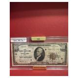 1929 $10 Cleveland Federal Reserve Note