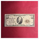 1929 $10 New York Federal Reserve Bank Note