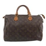 Louis Vuitton Monogram Speedy 30 Handbag