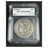 1878 Carson City Morgan Silver Dollar