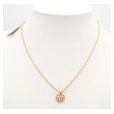 Christian Dior CD Logo Necklace