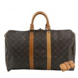 Louis Vuitton Monogram Keepall 50 Boston Bag