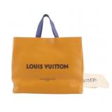 Louis Vuitton Leather Shopper Tote Bag
