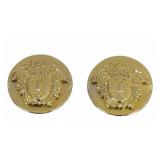 Gianni Versace Medusa Clip-on Earrings