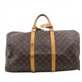 Louis Vuitton Monogram Keepall 50 Boston Bag